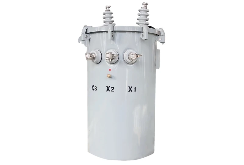 Tiang Transformer terpasang