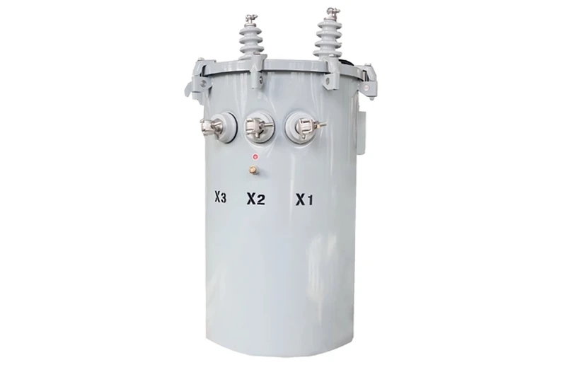 Tiang Transformer terpasang